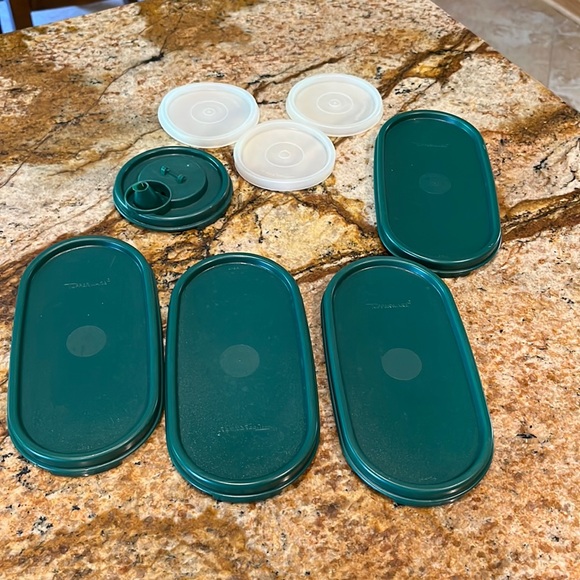 Kitchen Tupperware Lids Various Poshmark